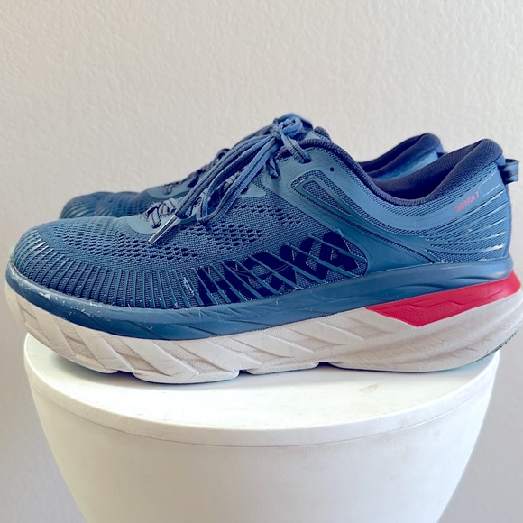 HOKA ONE ONE Bondi 7 Men’s Size 9.5 - Picture 3 of 8